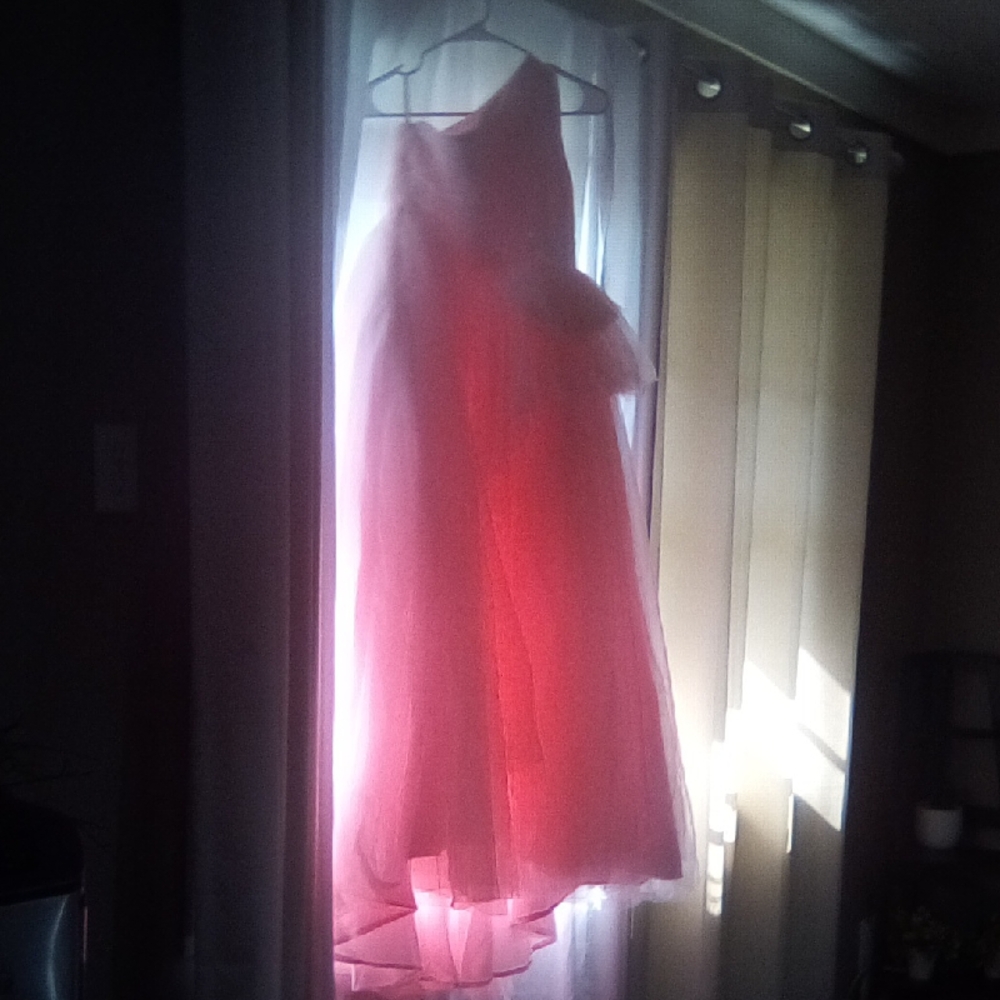 Elegant Pink Kids Pageant Dress